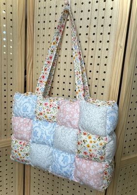 Serene Puff Tote Bag