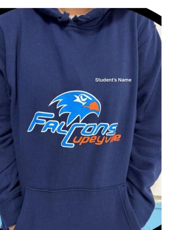 Cupeyville School Hoodie (Embroidered) ***7th to 11th grade*** 2026-2027