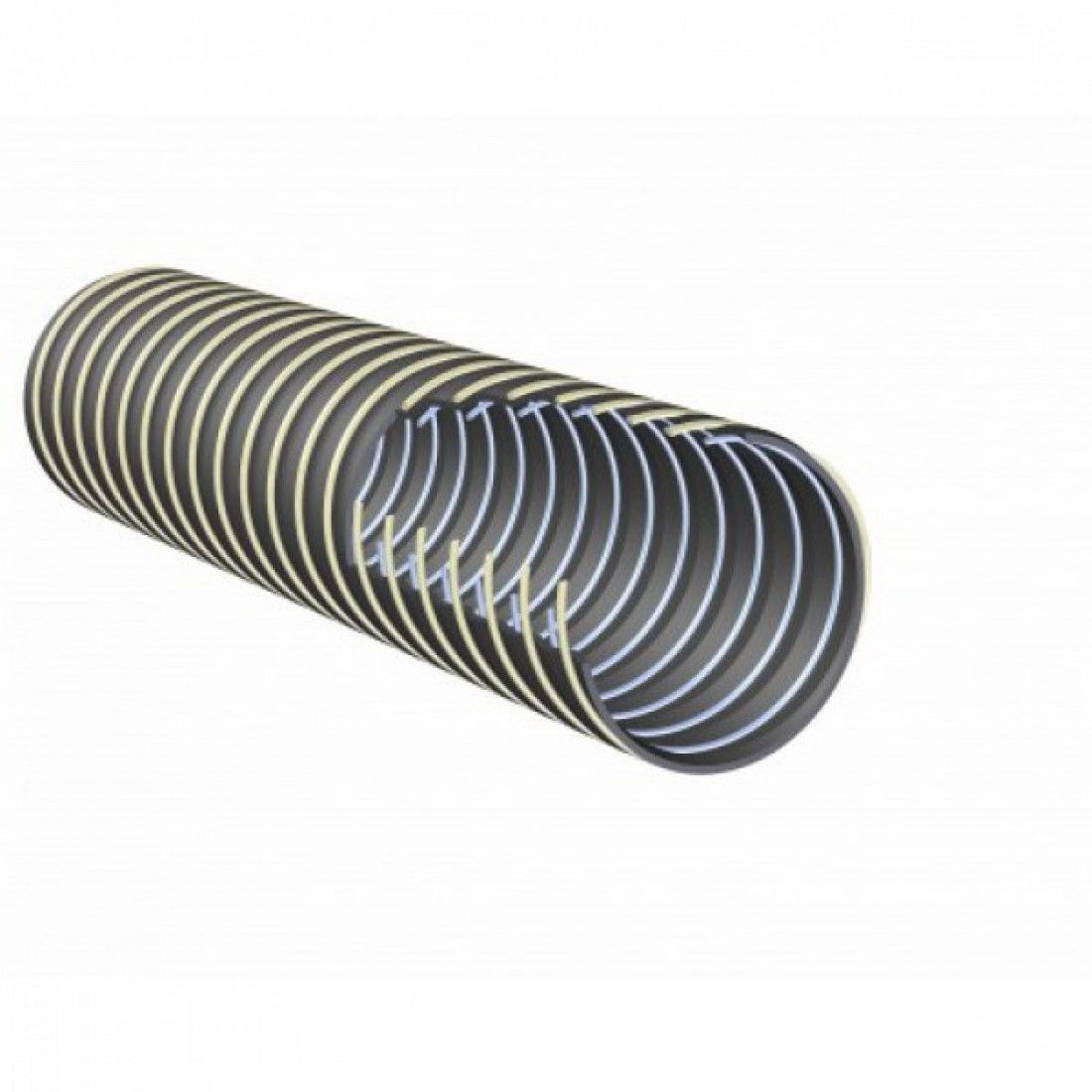 Neopreen luchtslang 60mm geisoleerd