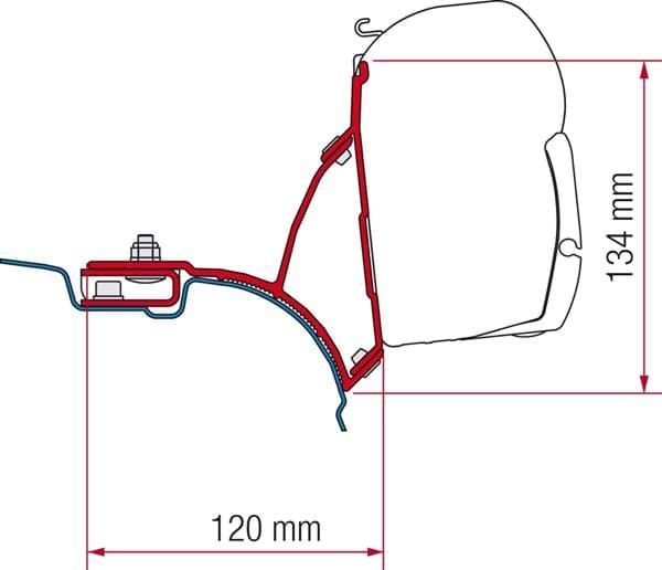 KIT F45 VW T5/T6 TRANSPORTER - MULTIVAN NA 2003