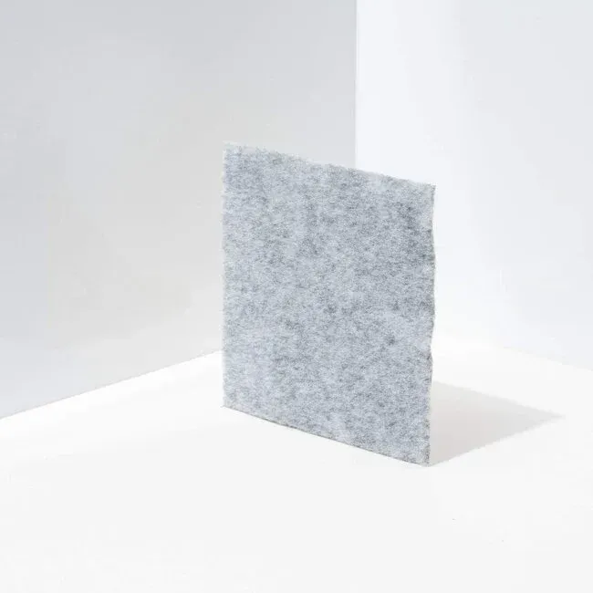 Naaldvilt Stretch Lichtgrijs (zilver)