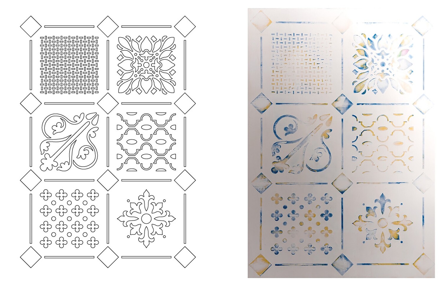 STENCIL     CM.60X90 COD.98552