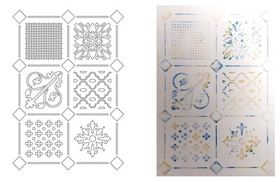 STENCIL     CM.60X90 COD.98552