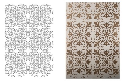 STENCIL       CM.60X90 COD.98537