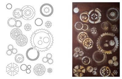 STENCIL     CM.60X90 COD.98550