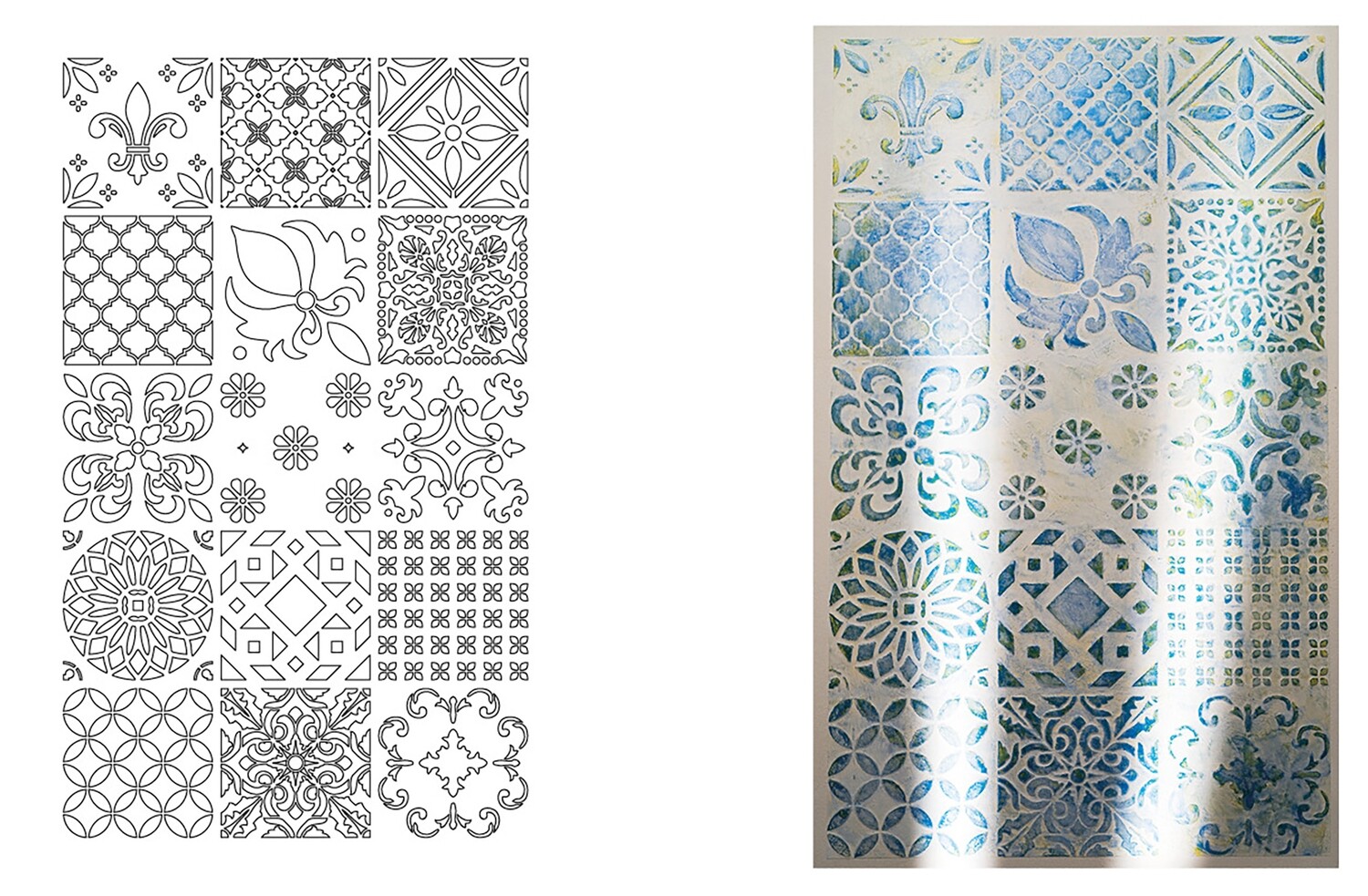 STENCIL       CM.60X90 COD.98520