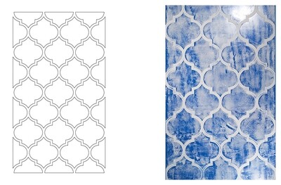 STENCIL       CM.60X90 COD.98521