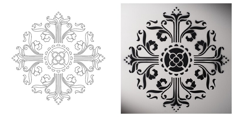 STENCIL       CM.60X60 COD.98516