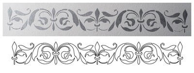 STENCIL      CM.15X60 COD.98506