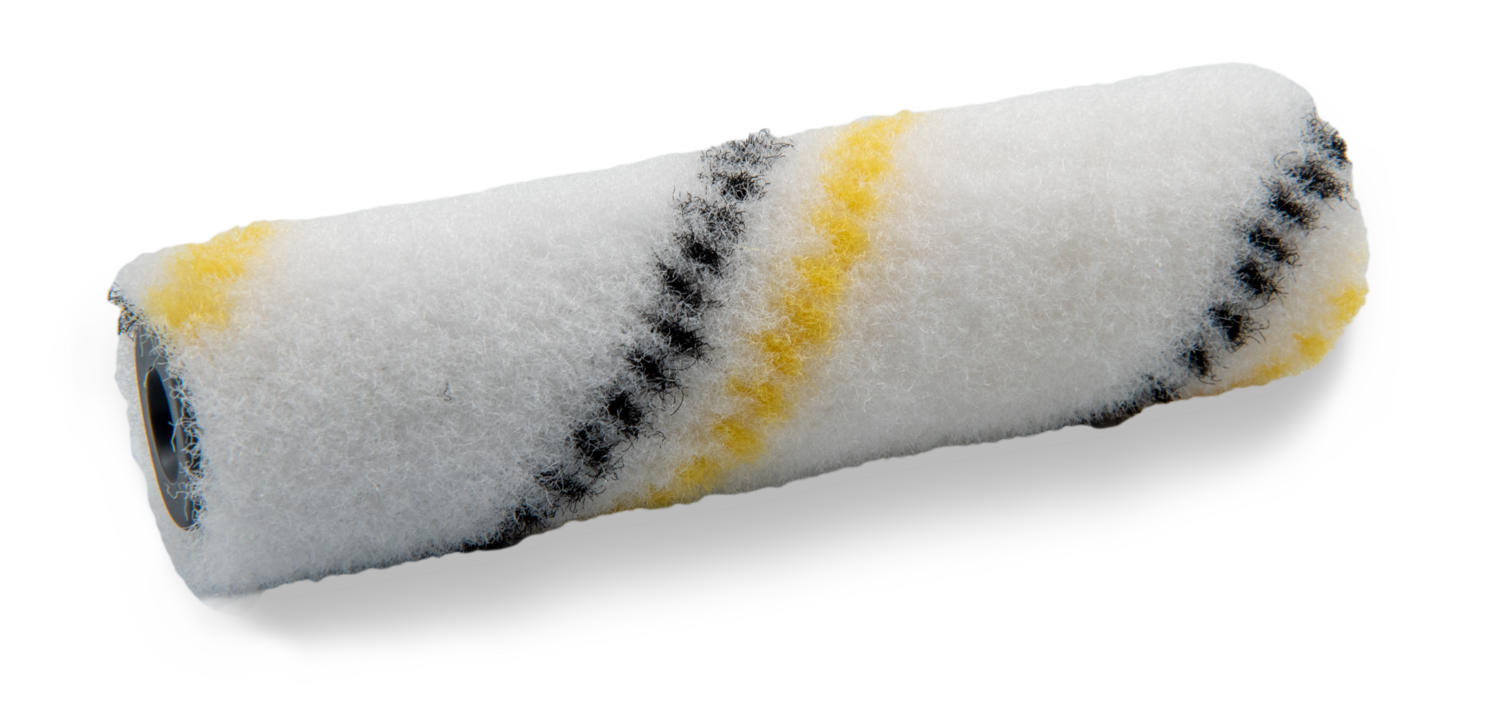 RULLI POLIAMMIDE PELO RASO MM.6, DIMENSIONE: mm.100 ø 16