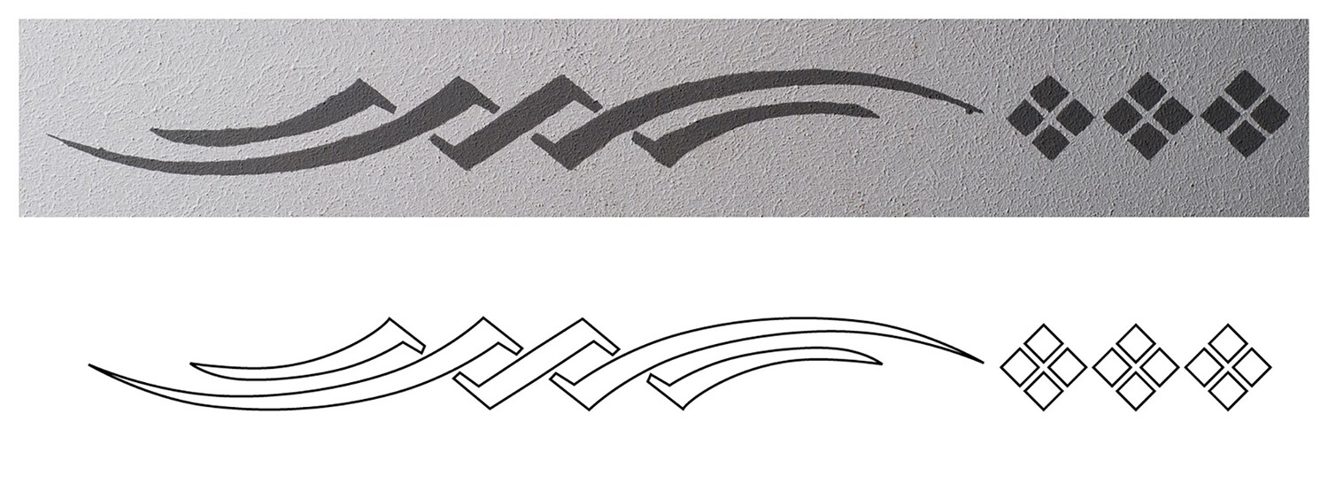 STENCIL      CM.15X60 COD.98500