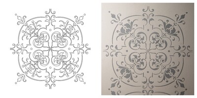STENCIL      CM.60X60 COD.98508