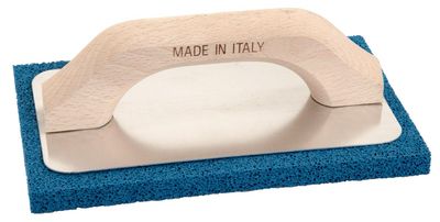 Frattazzo gomma spugna blu dura cm.24*10*1,5