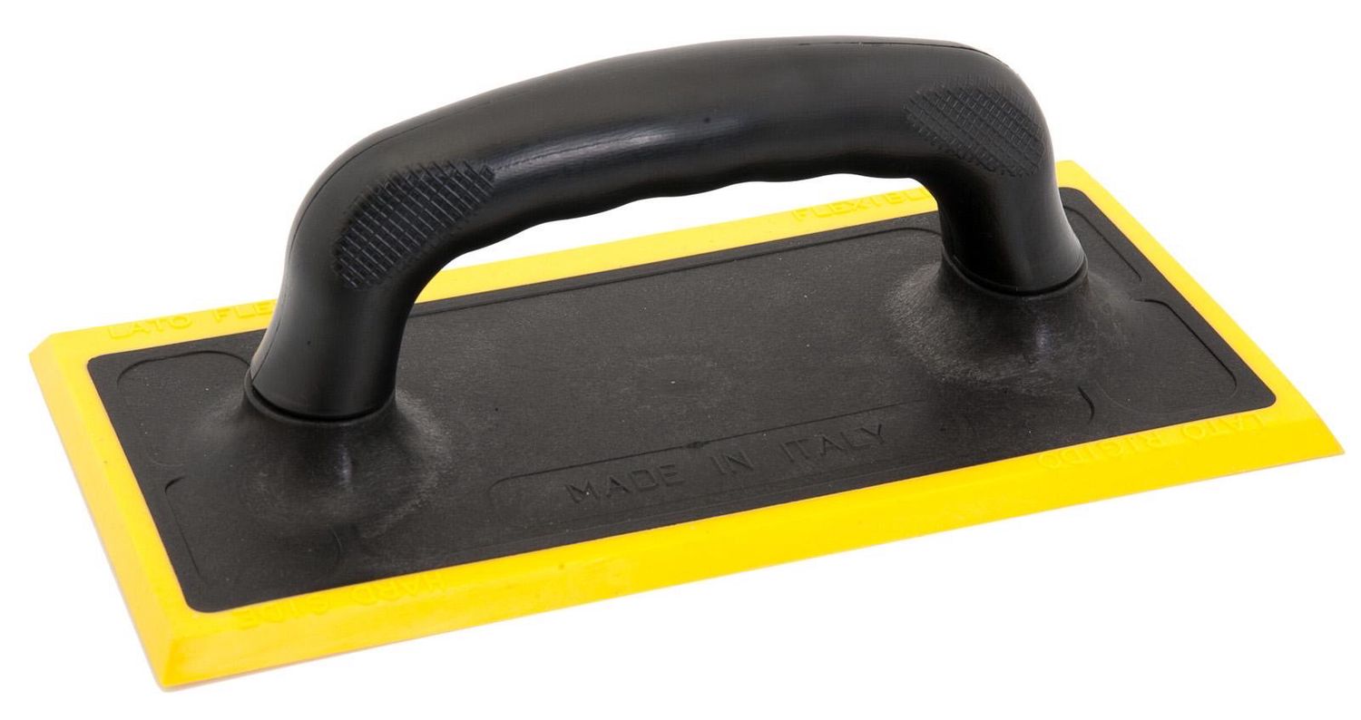 Frattazzo per la fughe gomma morbida cm.25*10