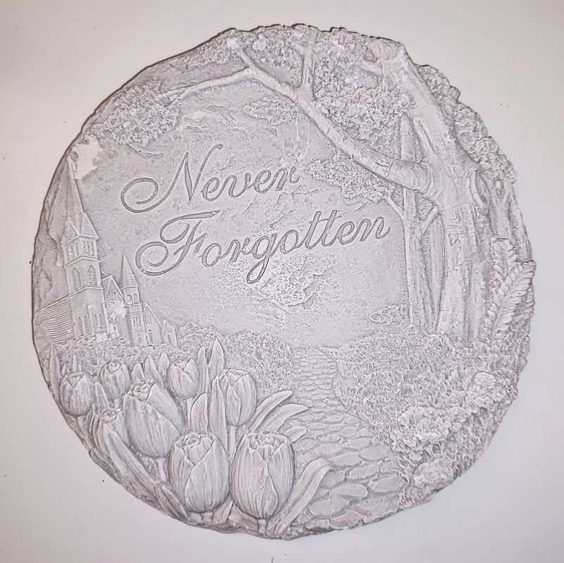 &quot;Never Forgotten&quot; Keepsake Stone