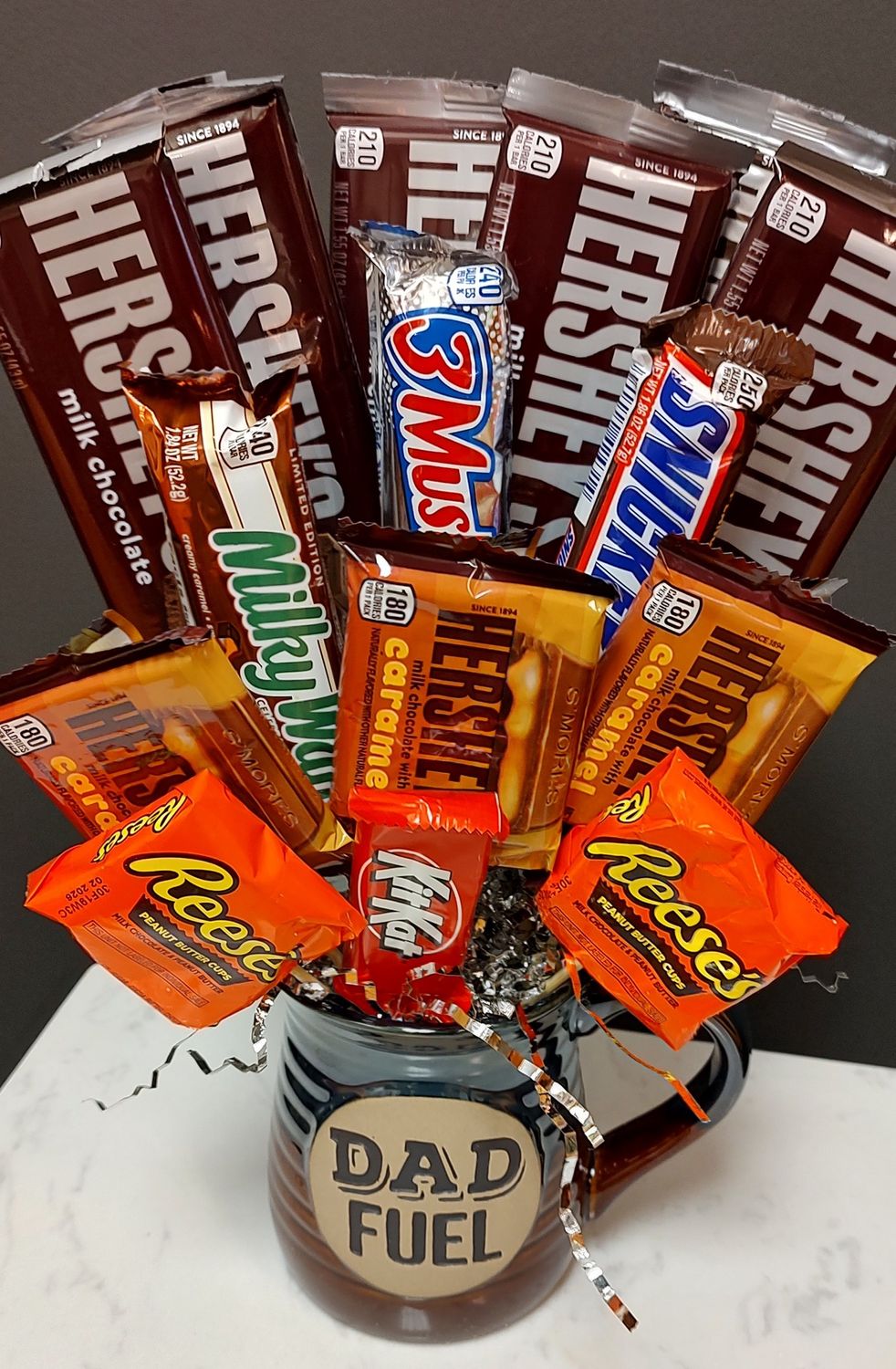 Dad fuel Candy Bouquet