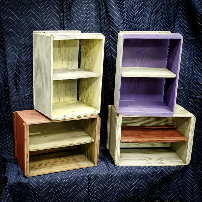 Custom apple crates