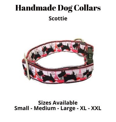 Handmade Collars - Leads - Scottie