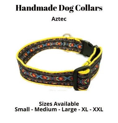 Handmade Collars - Leads - Aztec Handmade Collars - Leads - Aztec