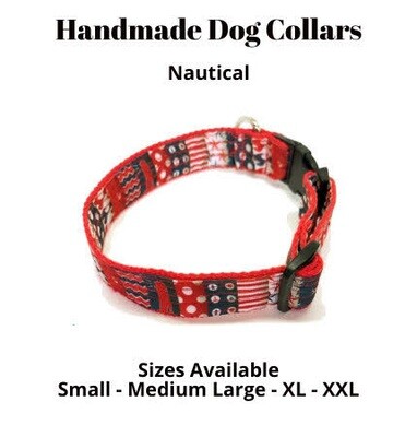 Handmade Collars - Leads - Nautical Handmade Collars - Leads - Nautical