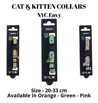 CAT - KITTEN COLLARS - DESIGNER - NYC ENVY