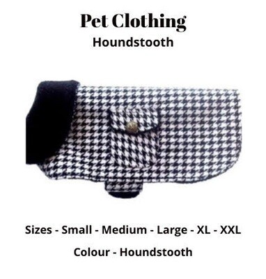 HOUNDSTOOTH - DOG COAT HOUNDSTOOTH - DOG COAT
