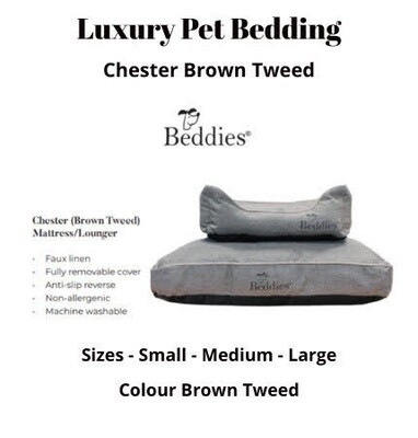 CHESTER BROWN TWEED CHESTER BROWN TWEED