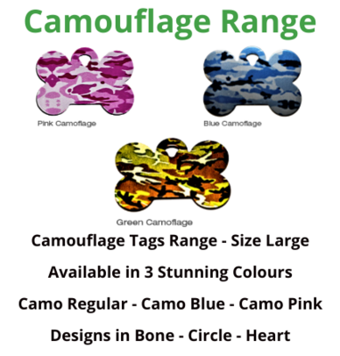 Camouflage Tags Range