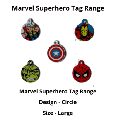 Marvel Superhero Tag Range
