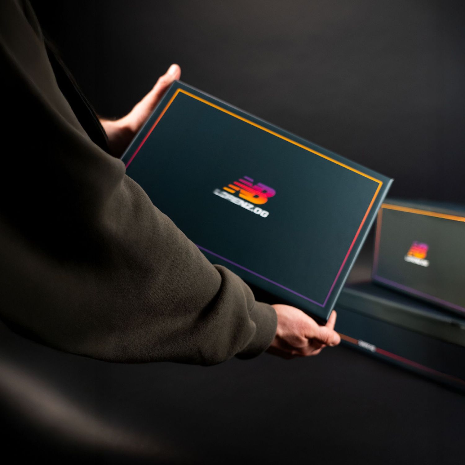 Premium Lid and Base Narrow Shoe Box