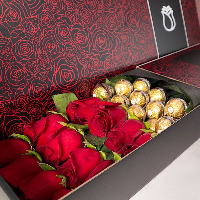 Radiant Roses: A Collection by Candyflor with Chocolates