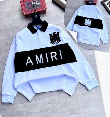 White classic amiri shirt