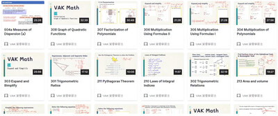 VAK Lite 教育機構內部教材PDF版本 (共95份，每份約7-14頁)