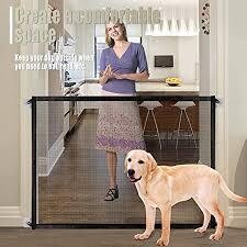 Pet Mesh Gate for indoor and outdoor use
