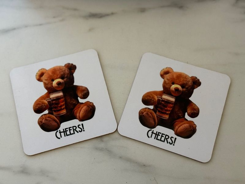 Sottobicchieri Bear