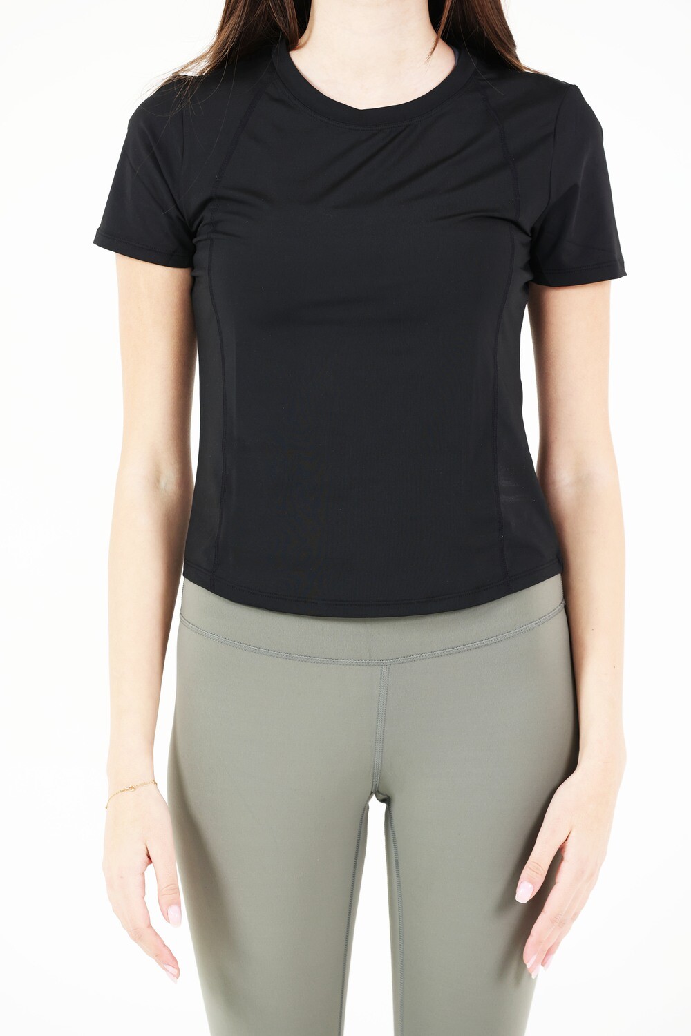 The Training Tee, Size: M, Color: Black