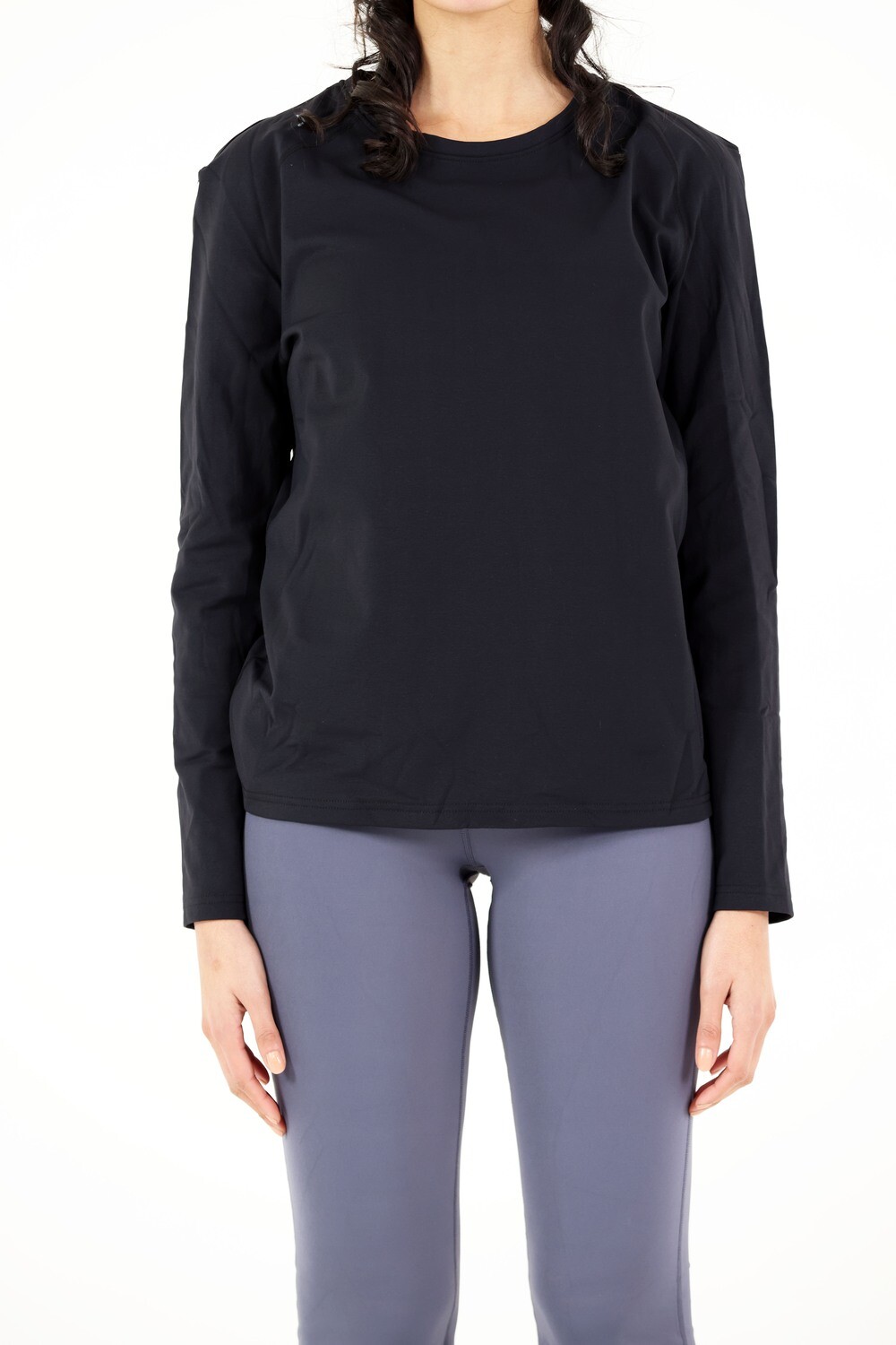 The Fleece Tee, Size: S, Color: Black