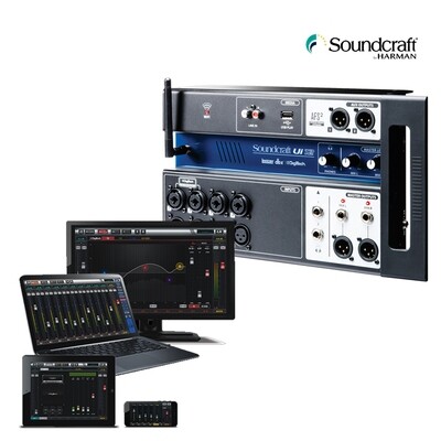 Soundcraft UI12 - Digital Mixer 12 channel dengan Wireless Control