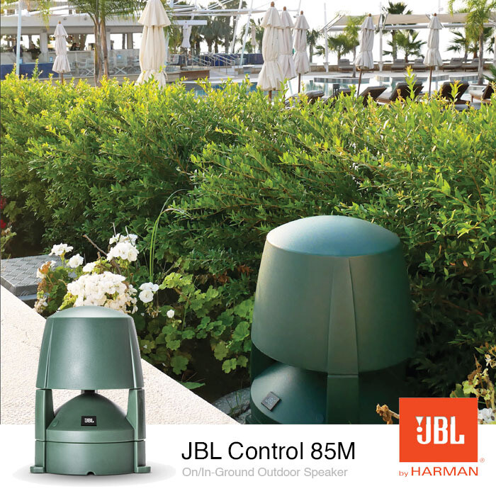 JBL Control 85M On / In-Ground Speaker Taman Outdoor | Untuk Background Music, Cafe &amp; Restoran, Toko Retail, Musik Bertema Outdoor