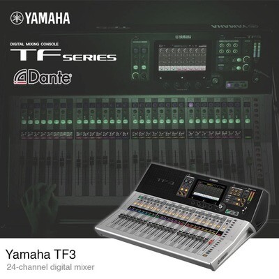 Yamaha TF3 - Digital Mixer 24 channel dengan Wireless Control