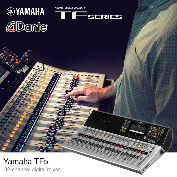 Yamaha TF5 Digital Mixer 32 channel dengan Wireless Control