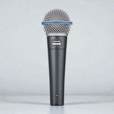 Shure Beta58A, Microphone Vokal Dynamic, Kabel