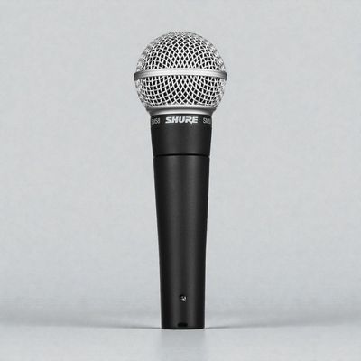 Shure SM58, Microphone Vokal Dynamic, Kabel