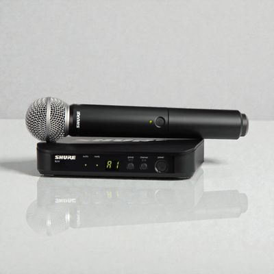 Shure BLX24/SM58, Microphone Vokal Dynamic, Wireless