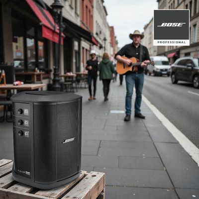 Bose S1 Pro+, Speaker Aktif Portabel, Bluetooth, App Control