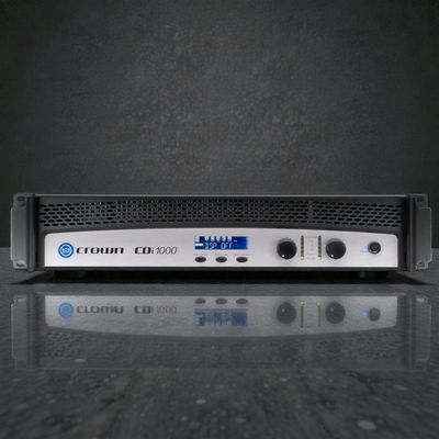 Crown CDi 1000, Power Amplifier, Class AB, 275 Watt Per Channel