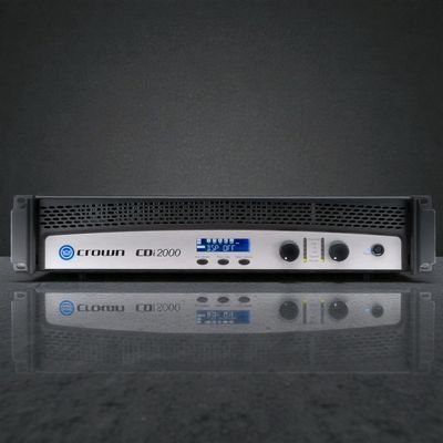 Crown CDi 2000, Power Amplifier, Class AB, 475 Watt Per Channel
