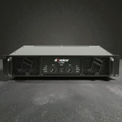 dBVoice V-1000, Power Amplifier, Class H, 400 Watt Per Channel