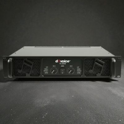 dBVoice V-2000, Power Amplifier, Class H, 600 Watt Per Channel