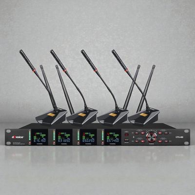 dBVoice CFS-400, Empat Microphone Vokal Gooseneck, Wireless